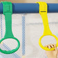 5Pcs Walk Assistant Plastic Baby Crib Pull Rings For Baby Baby Pull Up Rings Cot Hanging Rings For Infant Baby Toddler Practice