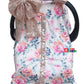 Rosy Kids Infant Carseat Canopy Cover 1Pc Wind Proof Baby Car Seat Cover, Sunshade Cover, Fits Any Model, Color25Or02