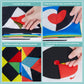 beiens Baby Books Toys, High Contrast Black and White, Non Toxic Fabric Touch and Feel Crinkle Cloth ,Early Educational Stimulat