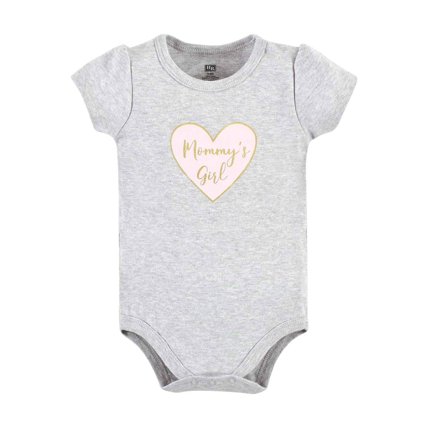 Hudson Baby Unisex Baby Cotton Layette Set, Girl Mommy, 9-12 Months