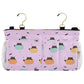 Burbuja Black Cats Peeking From Pumpkins Bedside Caddy Hanging Storage Organizer with 2 Straps and Hooks for Home College Dorm B