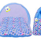 Toddylon Baby Bedding Set New Born Baby Bed | Mattress | Mosquito Net | Bag | Essentials | Carry Bag | Cotton Combo | Infant Bed