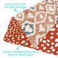 Jumpoff Jo Baby Play Mat - Large Folding Foam Play Mat For Infants, Babies, Toddlers, Waterproof, Double-Sided (70' X 59') - B
