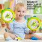 8pcs Baby Rattles Toys Set for 3-6 Months,Grab Shake Rattle for Babies 6-12 Months, Easy Hold Teething Toy,Development Learning