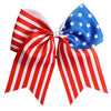 7inch Baby Girl's American flag hair bow,Hair Accessories for 4th of July(F9) (11)