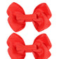 Choicbaby 40 Pieces Hair Bows For Girls 4 Inch Grosgrain Ribbon Toddler Hair Accessories With Fully Lined Clips For Toddlers Bab