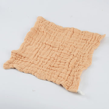 Daxue 10 Pcs Baby Muslin Washcloths 100% Natural Cotton Unbleached, Extra Soft Baby Wipes Organic Burp Cloths Blank Bibs For New