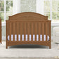 Delta Children Perry 6-In-1 Convertible Crib - Greenguard Gold Certified, Chestnut