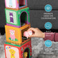 Play Brainy Farm Animal Sorting and Stacking Toys for Toddlers Ages 1-3 - 6 Sets of Animal Stacking Blocks Toddler Toys for Girl