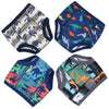 Moomoo Baby Training Underwear 4 Packs Absorbent Toddler Potty Training Pants For Boys And Girls-Cotton Dino 2T-6T (Dino, 5T)