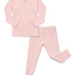 Avauma Baby Boys Girls Pajama Set Kids Toddler Snug Fit Ribbed Sleepwear Pjs For Daily Life Style (S/Pink(L))