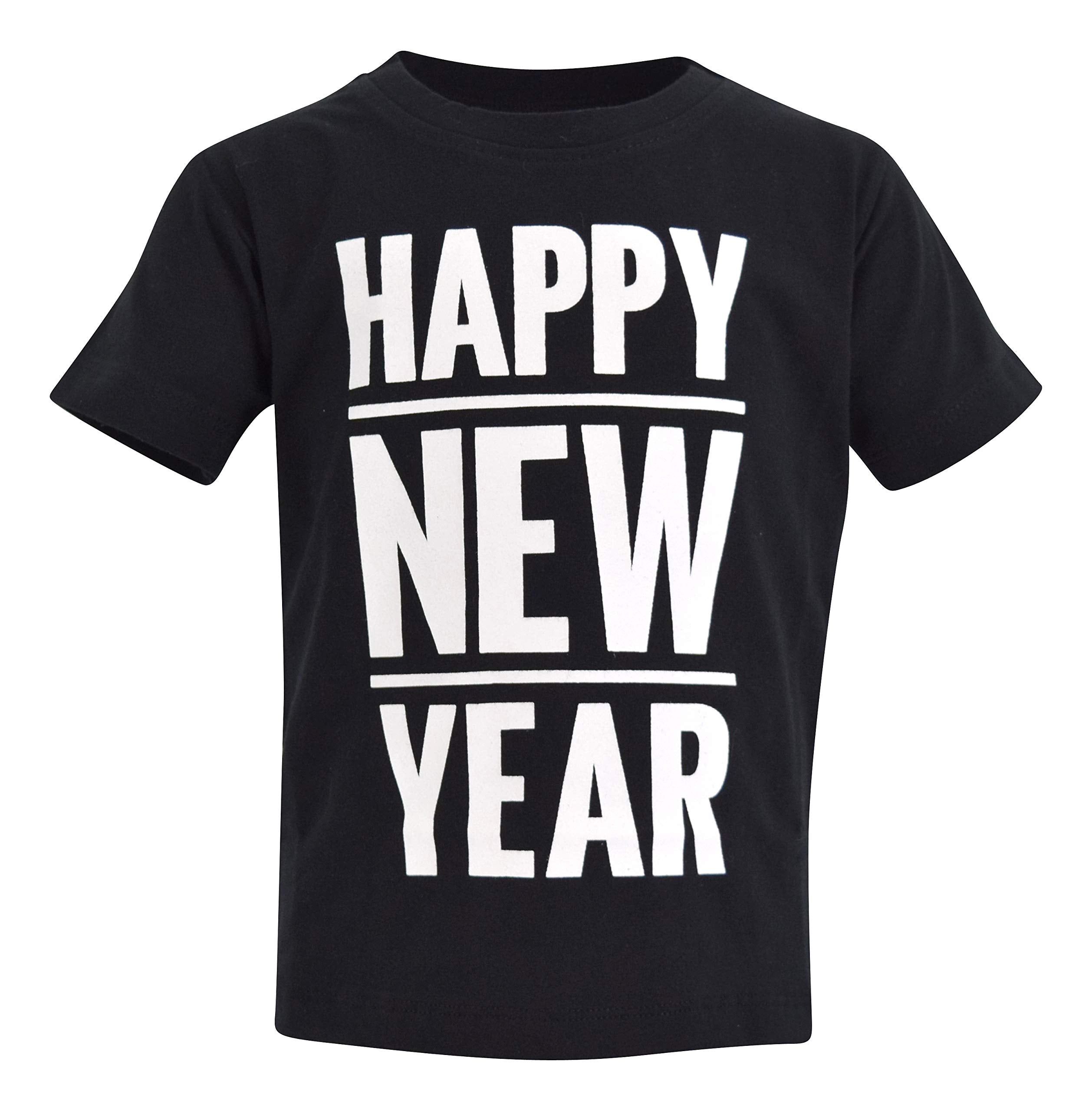 Unique Baby Boys Happy New Year 2023 Party Shirt (3T, Black) – WBBAPB07HM8B6B9