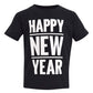 Unique Baby Boys Happy New Year 2023 Party Shirt (3T, Black)