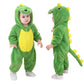 Tonwhar Infant And Toddler Halloween Cosplay Costume Kids' Animal Outfit Snowsuit(1-3 Months,Green Dinosaur)