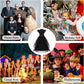 Yuegoo Black Costume Dress For Girls Halloween Costumes Cosplay Party Dress With Accessories 3-12Y (Black, 9-10 Years)