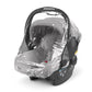 UPPAbaby Rain Shield for Mesa and Aria Infant Car Seat Carriers - Waterproof and Windproof Coverage - Ventilated Design - Quick 