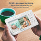 Babysense Baby Monitor With 2 Cameras And Audio 4.3', Non Wifi Baby Monitor, Dual Split Screen, Portable Double Sleep Video Mon