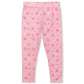Nickelodeon Baby Shark Girls T-Shirts And Legging Pants Set For Infant And Toddlers - Pink/White