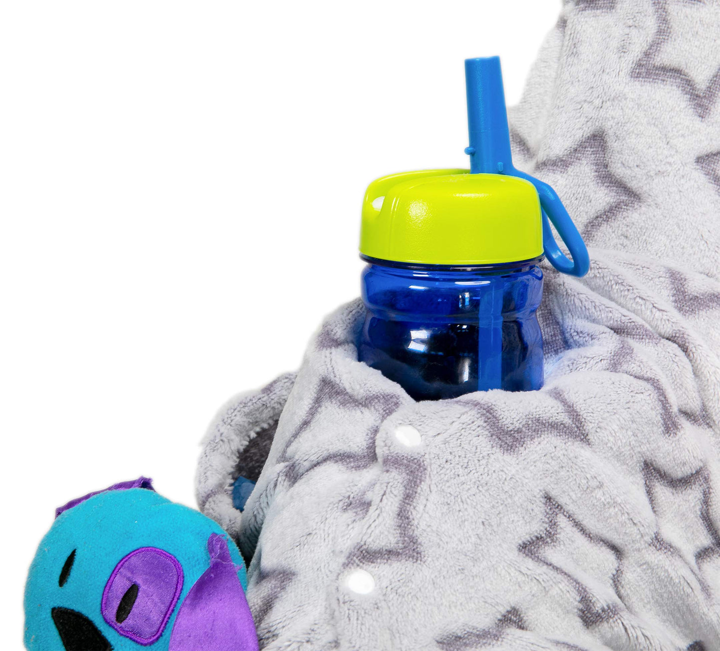 Niko Easy Wash Children'S Car Seat Cover & Liner -Minky -Silver Star -Perfect For Winter Weather-Universal Fit -Crash Tested -Wa