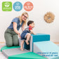 Ecr4Kids Softzone Lincoln Tunnel Climber, Toddler Playset, Contemporary, 9-Piece