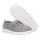 Hey Dude Kid Wally Stretch Sox (Toddler) Grey 10 Toddler