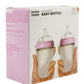 Comotomo Natural Feel 8Oz. Bottle, 4 Pack - Pink