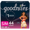 Goodnites Goodnites Bedwetting Underwear For Girls, S/M, 44 Ct, Size 4-Girl, 44 Count
