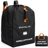 Bramble - Car Seat Travel Bag for Airplane Gate Check - Water Resistant Ballistic Nylon Car Seat Bag with Padded Neoprene Straps