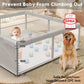 Baby Playpen Play Pens For Babies And Toddlers Baby Fence Baby Play Yards For Indoor & Outdoor With Breathable Mesh Anti-Fall Pl