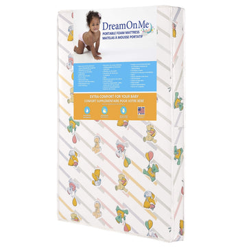 Dream On Me 3 Ultra-Lite Playmat/Reinforced Waterproof Cover/Proudly Made in The USA/Greenguard Gold Environment Safe Playmat