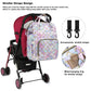 Yusudan Mermaid Diaper Bag Backpack For Baby Boys Girls, Waterproof Large Nappy Bags For Mom & Dad