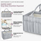 Ankyle Starry Sky Grey Diaper Caddy Organizer With Handles & Removable Dividers,Stylish Baby Diaper Caddy Organizer,Diaper Bag,C
