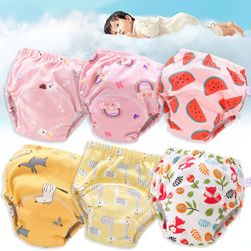 Upairy Training Underwear For Girls & Boys - Potty Training Pants For Toddlers (6Pcs B, Large)