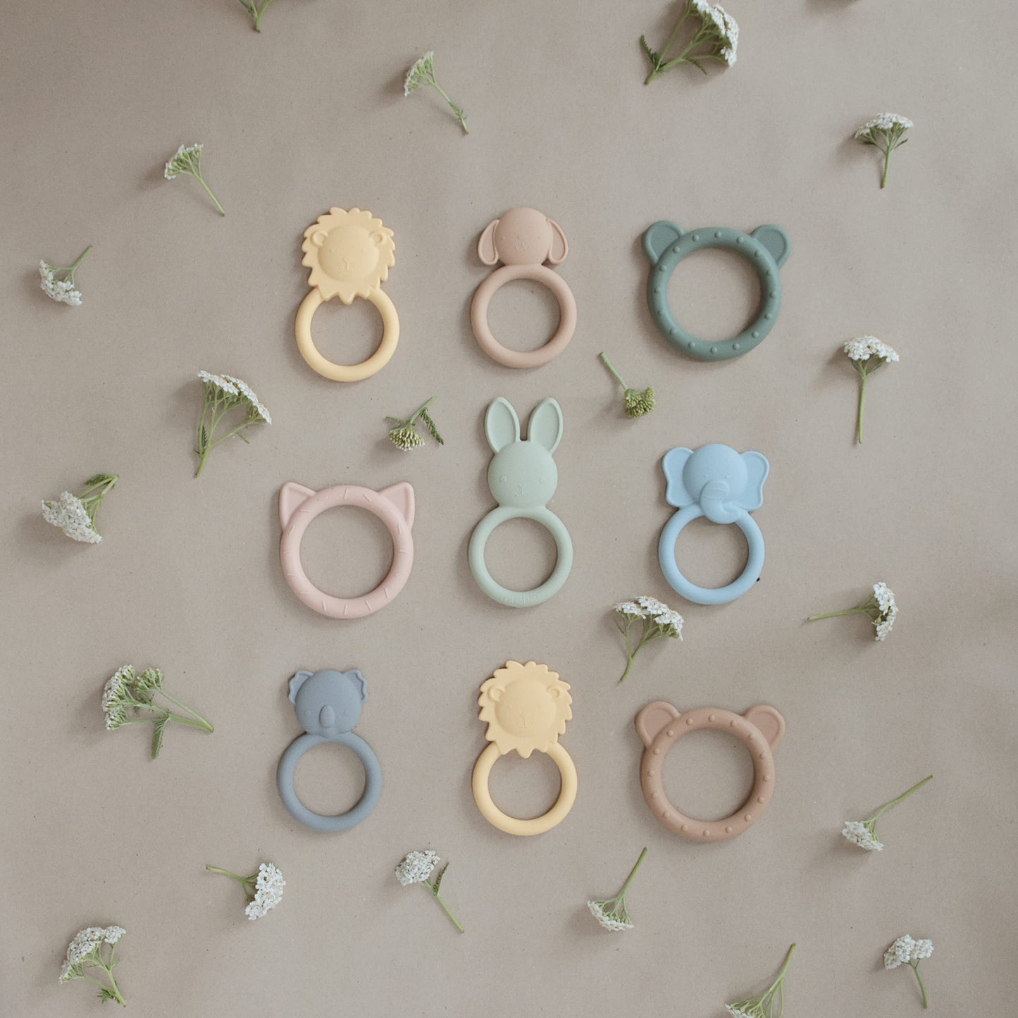 mushie Silicone Baby Teether Toy | Koala