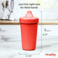 Re-Play Made In Usa 10 Oz. Sippy Cups For Toddlers, Pack Of 4 - Reusable Spill Proof Cups For Kids, Dishwasher/Microwave Safe -