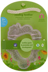 green sprouts Fruit Cooling Teether | Soothes gums & promotes healthy oral development | Safer plastic filled with sterilized wa