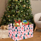 Maizmz Baby Storage Basket Cube Kids Hamper Pink Snowman Toys Organizer Bins Nursery Hamper Waterproof Basket For Clothes Book S