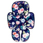 Jundetye Infant Car Seat Insert, 2 in 1 Baby Head and Body Support for Car Seat, Soft Plush Newborn Carseat Cushion for Stroller