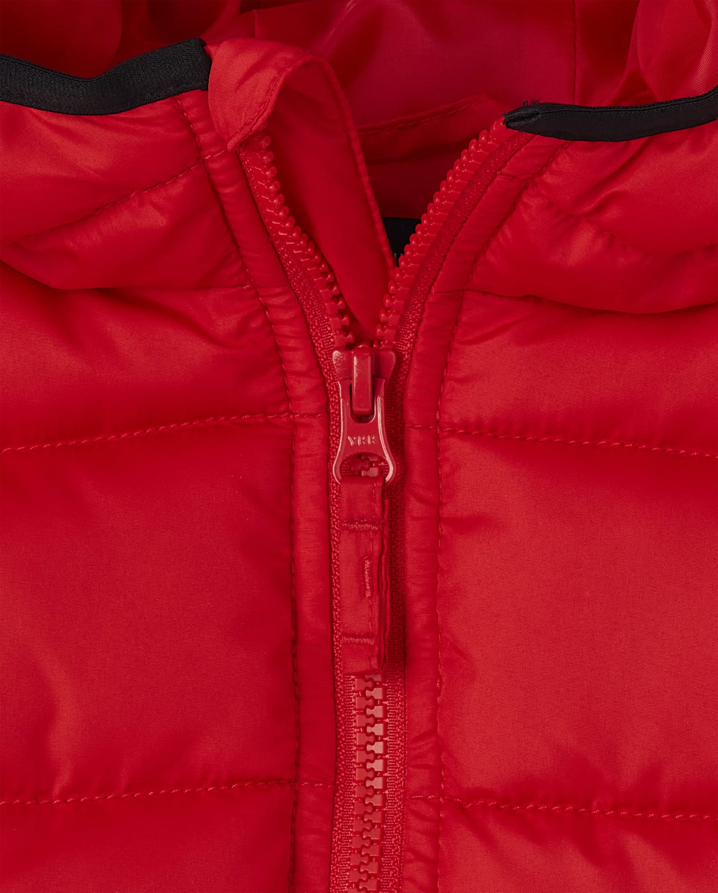 The Children'S Place Baby Boys Toddler Medium Weight Puffer Jacket, Wind, Water-Resistant, Red, 2T