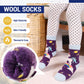 Eocom 6 Pairs Children'S Winter Warm Wool Socks Kids Toddlers Boys Girls Thermal Thick Boot Cozy Crew Socks (4-7X, Unicorn)