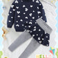 Bomdeals Adorable Cute Toddler Baby Girls Clothes Set,Long Sleeve T-Shirt +Pants Outfit(Age(5T), Navy)