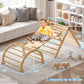 Pikler Triangle Set For Baby Climbing Toy Indoor Playground For Kid | Montessori Learning Toy With Arch, Ramp, And Climbing Tria