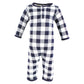 Hudson Baby Unisex Baby Cotton Coveralls, Apple Orchard, 6-9 Months