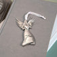 Beautiful Silver Finish Metal Angel With Beyond Blessed Poem - Gift For New Grandparents On Birth Of Grandchild