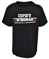 Unique Baby Boys Valentines Day Cupids Wingman Shirt (10, Cupid)