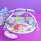 Bright Starts Disney Baby The Little Mermaid Twinkle Trove Light-Up Musical Baby Activity Gym with Tummy Time Pillow, Newborn+