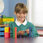 Learning Resources Fraction Tower Equivalency Cubes - 51 Pieces, Ages 6+ Math Learning Toys for Kids, Math Classroom and Homesch