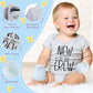 Baby Boy Gifts For Baby Shower, 10Pcs Newborn Baby Shower Boy Gift, Premium & Exquisite Welcome Baby Gift Basket Set Baby Boy Sh