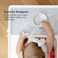 Ezpz Tiny Placemat - 6 Months+ (Pewter) - Non-Slip, 100% Silicone Placemat For Toddlers And Babies - Fits On Most Highchair Tray