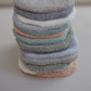 Mushie Baby Bath Mitt | Organic Cotton | Pack Of 2 (Fog)